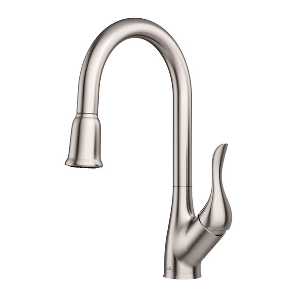 Glacier Bay Market Single-Handle Pull-Down Spray Head in Stainless